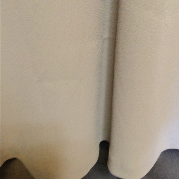 Full length Nicole Milller beige/nude crepe dress - Picture 7 of 7